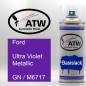 Preview: Ford, Ultra Violet Metallic, GN / M6717: 400ml Sprühdose, von ATW Autoteile West.